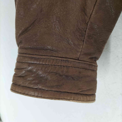 ROBERT COMSTOCK lamb leather ラムレザー ボアレザージャケット メンズ 40
