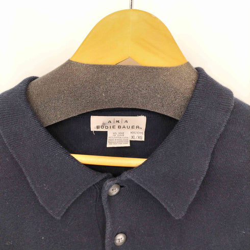 エディーバウアー Eddie Bauer 00s AKA コットン S/S ポロシャツ メンズ XL