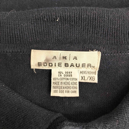 エディーバウアー Eddie Bauer 00s AKA コットン S/S ポロシャツ メンズ XL
