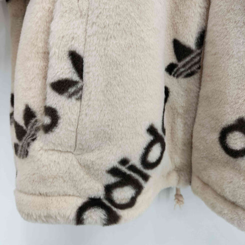 アディダスオリジナルス adidas Originals CR Fur Jacket モノグラム フェイクファー ジャケット レディース import:L