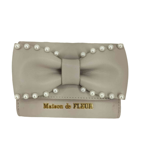 ジルバイジルスチュアート JILL by JILLSTUART リボンデザイン 三つ折り財布 レディース