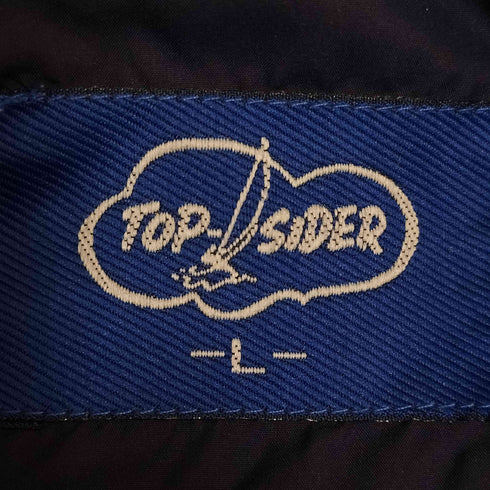 TOP SIDER 刺繍ロゴ ブルゾン メンズ L