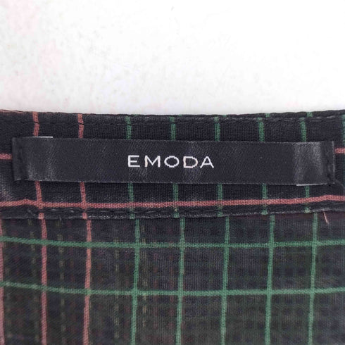 エモダ EMODA チェック柄 ワンピース レディース FREE