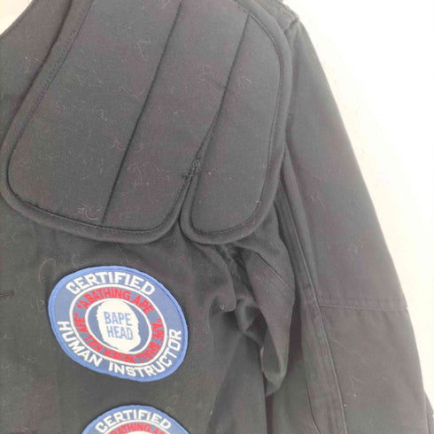 アベイシングエイプ A BATHING APE ハンティングジャケット メンズ S