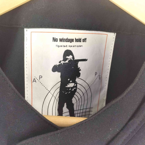 アベイシングエイプ A BATHING APE ハンティングジャケット メンズ S