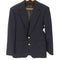 アクアスキュータム AQUASCUTUM MASTERS GOLF PURE VIRGIN WOOL バージンウール 2B テーラード ジャケット 紺ブレ メンズ