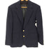 アクアスキュータム AQUASCUTUM MASTERS GOLF PURE VIRGIN WOOL バージンウール 2B テーラード ジャケット 紺ブレ メンズ