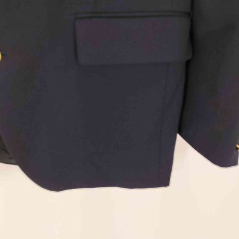 アクアスキュータム AQUASCUTUM MASTERS GOLF PURE VIRGIN WOOL バージンウール 2B テーラード ジャケット 紺ブレ メンズ