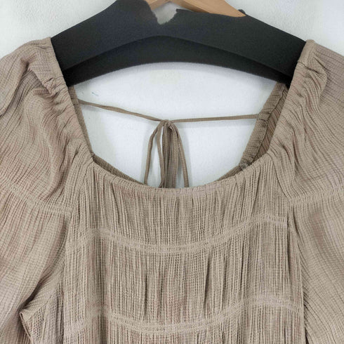 ダブルクローゼット w closet S/S リボンデザインワンピース レディース