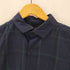 カラービーコン kolor BEACON 16AW ナイロン切替 ドローコード チェック L/S シャツ メンズ JPN:1