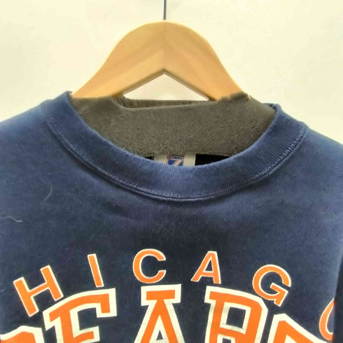 90S LOGO7 USA製 CHICAGO BEARS エンブレム ロゴ プリント スウェット メンズ import:L