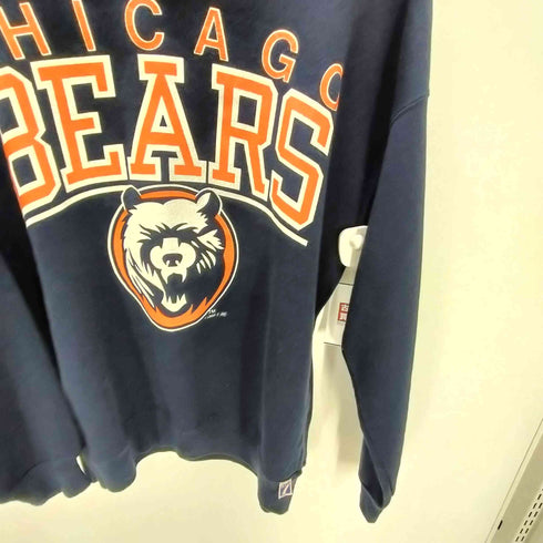 90S LOGO7 USA製 CHICAGO BEARS エンブレム ロゴ プリント スウェット メンズ import:L