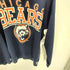 90S LOGO7 USA製 CHICAGO BEARS エンブレム ロゴ プリント スウェット メンズ import:L