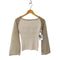 アンドマリー AND MARY Amari knit tops mocha brown ニット レディース FREE