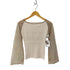 アンドマリー AND MARY Amari knit tops mocha brown ニット レディース FREE
