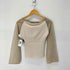 アンドマリー AND MARY Amari knit tops mocha brown ニット レディース FREE