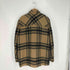 ジェイクルー J.CREW ウールナイロンチェック柄 ジップアップジャケット メンズ import:L