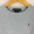 ラルフローレンスポーツ RALPH LAUREN SPORT ポニー刺繍 ケーブル編み メランジ ラムウールニット レディース import:M
