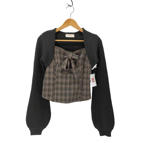 アンドマリー AND MARY Tyla ribbon set tops レディース FREE