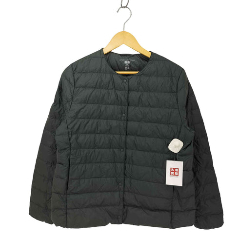ユニクロ UNIQLO ウルトラライトダウンコンパクトジャケット ダークグリーン XXLサイズ レディース JPN:XXL