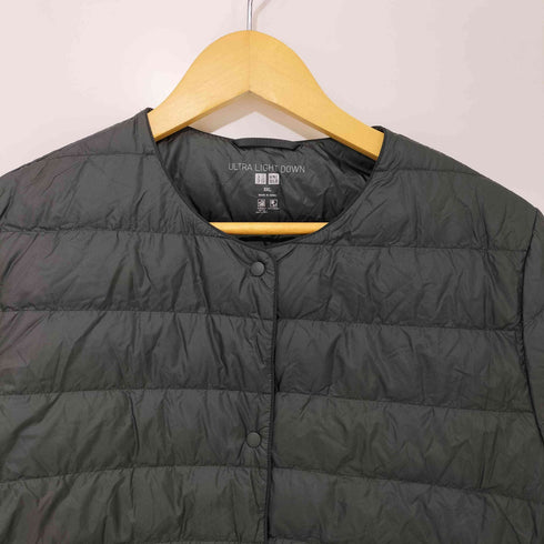 ユニクロ UNIQLO ウルトラライトダウンコンパクトジャケット ダークグリーン XXLサイズ レディース JPN:XXL