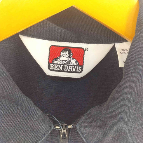 ベンデイビス BEN DAVIS 90S USA製 ハーフジップワークシャツ メンズ M