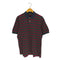 ポロバイラルフローレン Polo by RALPH LAUREN ポニー刺繍 ボーダー柄 S/S ポロシャツ メンズ import:XL
