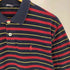 ポロバイラルフローレン Polo by RALPH LAUREN ポニー刺繍 ボーダー柄 S/S ポロシャツ メンズ import:XL