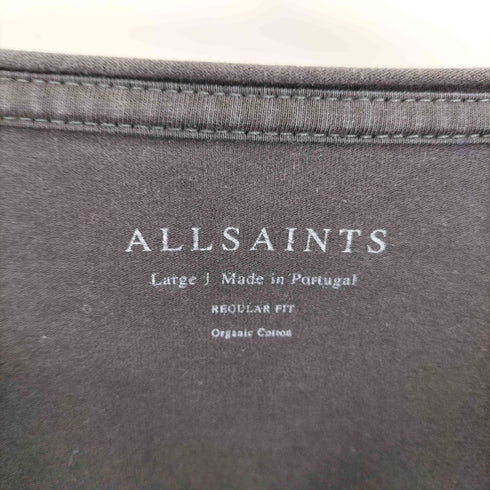 オールセインツ ALLSAINTS ヘンリーネックカットソー メンズ import:L