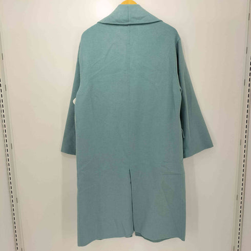 ザラ ZARA ウール混 ショールカラー オーバー チェスターコート レディース import:M