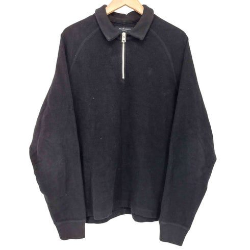 オールセインツ ALLSAINTS ハーフジップスウェット メンズ import:XS