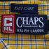 チャップスラルフローレン CHAPS RALPH LAUREN 90s EASY CARE チェック ボタンダウンシャツ メンズ 3XLT
