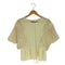 ザラ ZARA 刺繍入りトップス レディース import:M