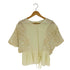 ザラ ZARA 刺繍入りトップス レディース import:M