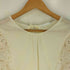 ザラ ZARA 刺繍入りトップス レディース import:M