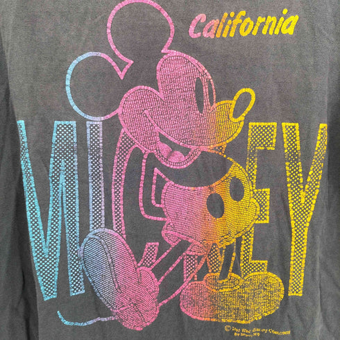 SHERRY'S BEST 80-90S USA製 US キャラクター プリント S/S Tシャツ 裾 シングル メンズ import:L