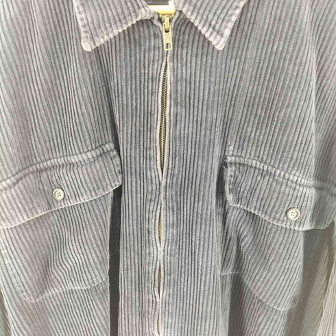 ZERO TOLERANCE 90S コーデュロイ ジップアップ シャツ メンズ XL