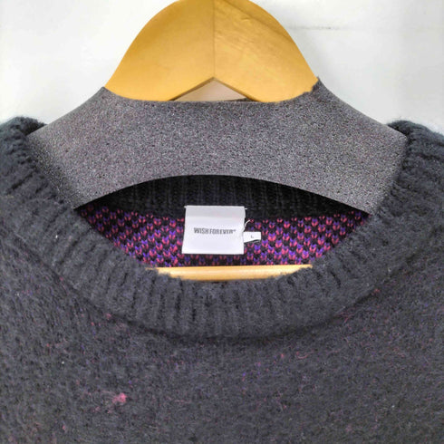 WISHFOREVER / ASSORT SHAGGY KNIT / アソートシャギーニット メンズ JPN:L