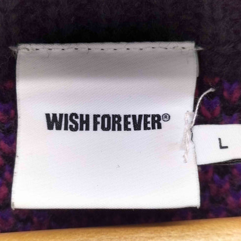 WISHFOREVER / ASSORT SHAGGY KNIT / アソートシャギーニット メンズ JPN:L
