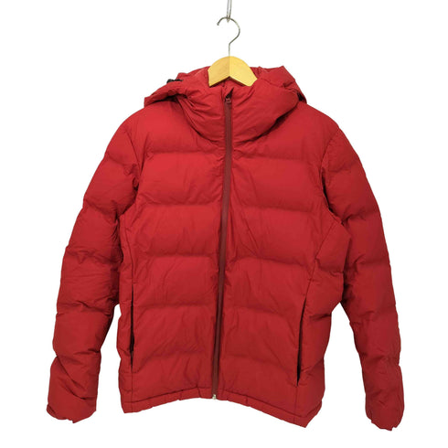 ユニクロ UNIQLO シームレスダウンパーカ レッド Mサイズ メンズ JPN:M