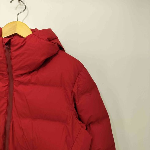 ユニクロ UNIQLO シームレスダウンパーカ レッド Mサイズ メンズ JPN:M