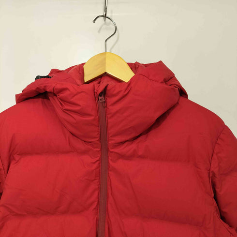 ユニクロ UNIQLO シームレスダウンパーカ レッド Mサイズ メンズ JPN:M