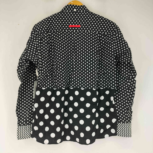 KAWATANI SHIRT ドット柄 ボタンダウンシャツ メンズ import:M