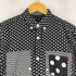 KAWATANI SHIRT ドット柄 ボタンダウンシャツ メンズ import:M