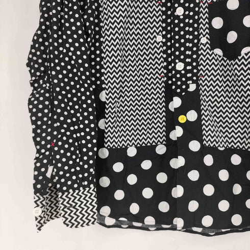 KAWATANI SHIRT ドット柄 ボタンダウンシャツ メンズ import:M