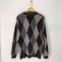 N NUMBER 【RE: Number (N)ine】FEATHERY YARN ARGYLE JACQYARD KNIT CARDIGAN メンズ JPN:3