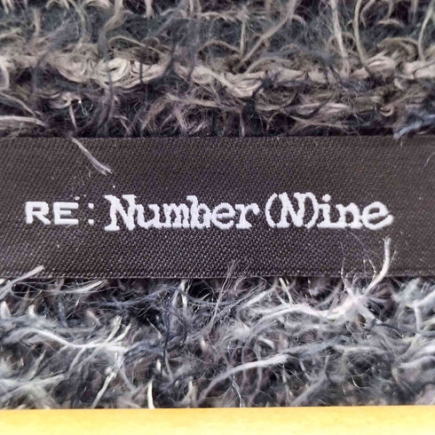 N NUMBER 【RE: Number (N)ine】FEATHERY YARN ARGYLE JACQYARD KNIT CARDIGAN メンズ JPN:3
