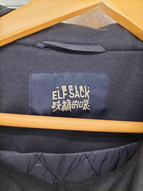 エルフサック ELF SACK 宇宙飛行士 刺繍 フードコート レディース JPN:M