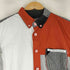 KAWATANI SHIRT パッチワーク ボタンダウンシャツ メンズ import:M