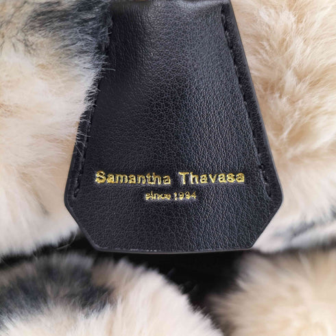 サマンサタバサ Samantha Thavasa ソフトファー トートバッグ レディース
